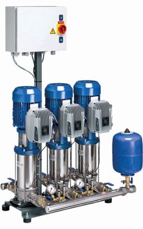 KSB Druckerh. DeltaBasic MVP 2-02/02 mit 2 Movitec 02/02, 0,37kW, Zulauf F 05166572 KSB Druckerh. DeltaBasic MVP 2-02/02 mit 2 Movitec 02/02, 0,37kW, Zulauf F 05166572