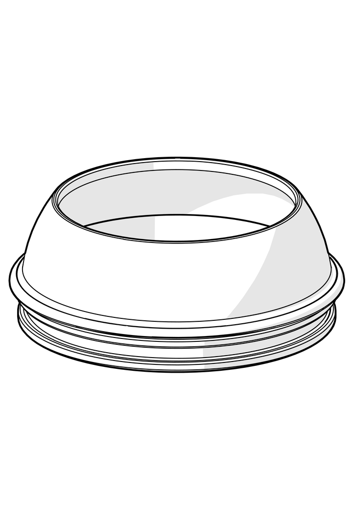 Hansa Abdeckkappe HANSA 1017136V chrom 1017136V Hansa Abdeckkappe HANSA 1017136V chrom 1017136V