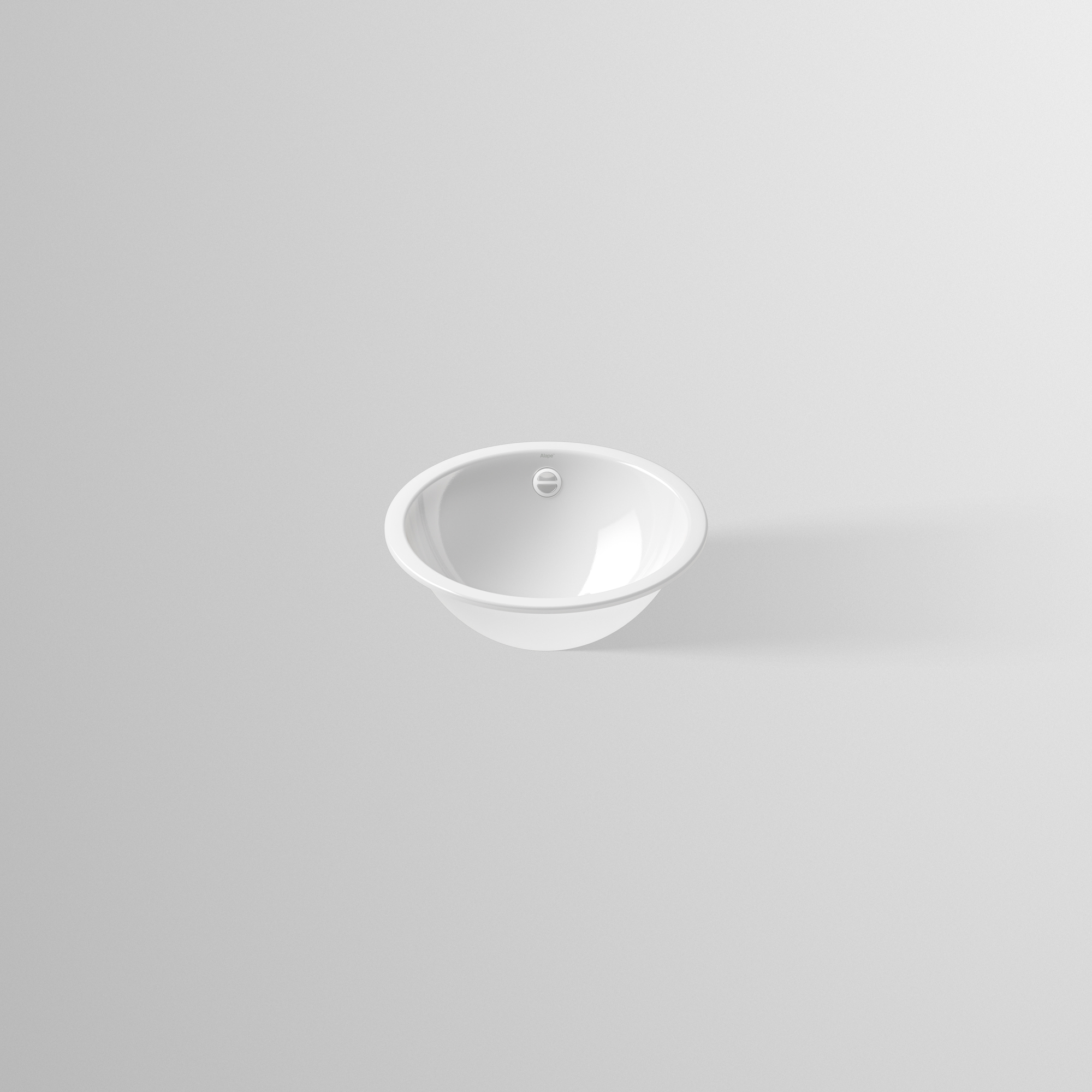 Alape Einbaubecken K400 2001000 Weiss 2001000000