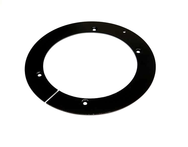 WINDHAGER RING ROHRST. SWGR VEK Ring Abgasstutzen schwarzgrau emailliert 046779