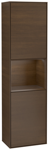 Villeroy Boch Hochschrank Finion F46 418x1516x270mm mit Beleuchtung FK/RE/AP: GN/GN/- F460GNGN Villeroy Boch Hochschrank Finion F46 418x1516x270mm mit Beleuchtung FK/RE/AP: GN/GN/- F460GNGN