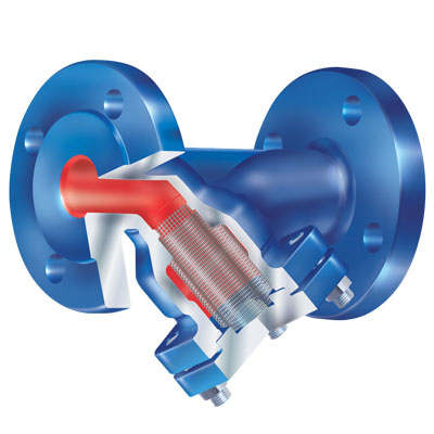 ARI Flansch.Schmutzf. 10050, DN150, PN6 EN-JL1040 Feinsieb+Stuetzkorb+Ablschr. 10050015014