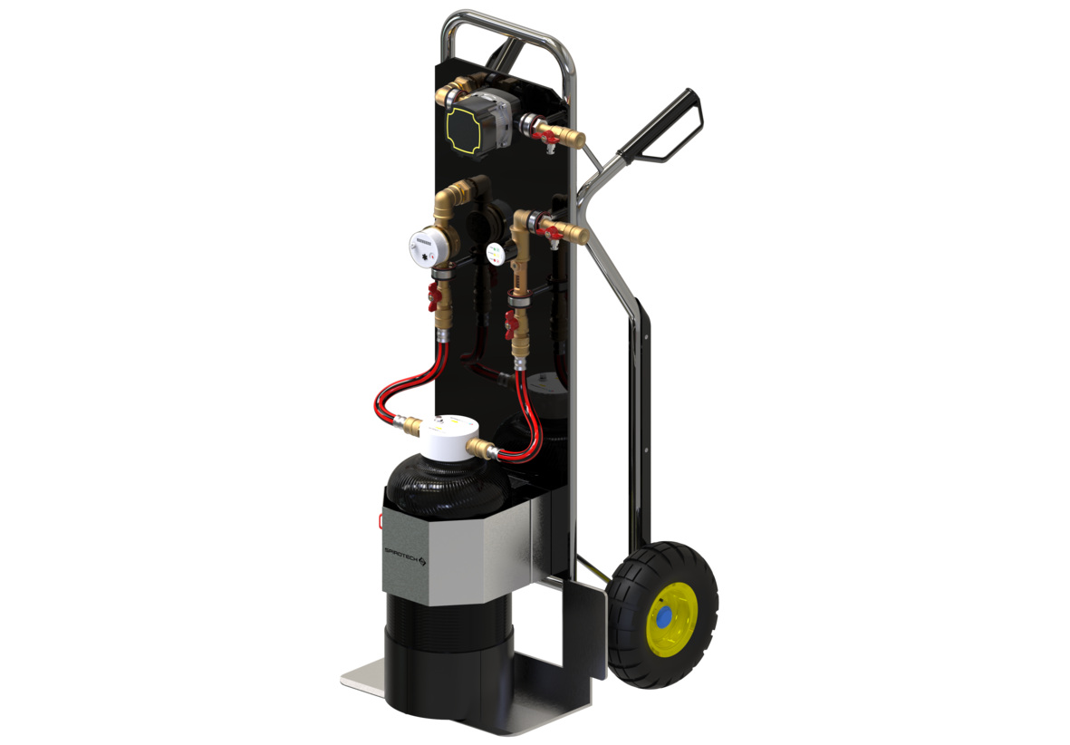 Spirotech SpiroPure Mobile Tankstelle ProClean 9.5, Harzgehalt: 9,5 Liter G76.361 Spirotech SpiroPure Mobile Tankstelle ProClean 9.5, Harzgehalt: 9,5 Liter G76.361