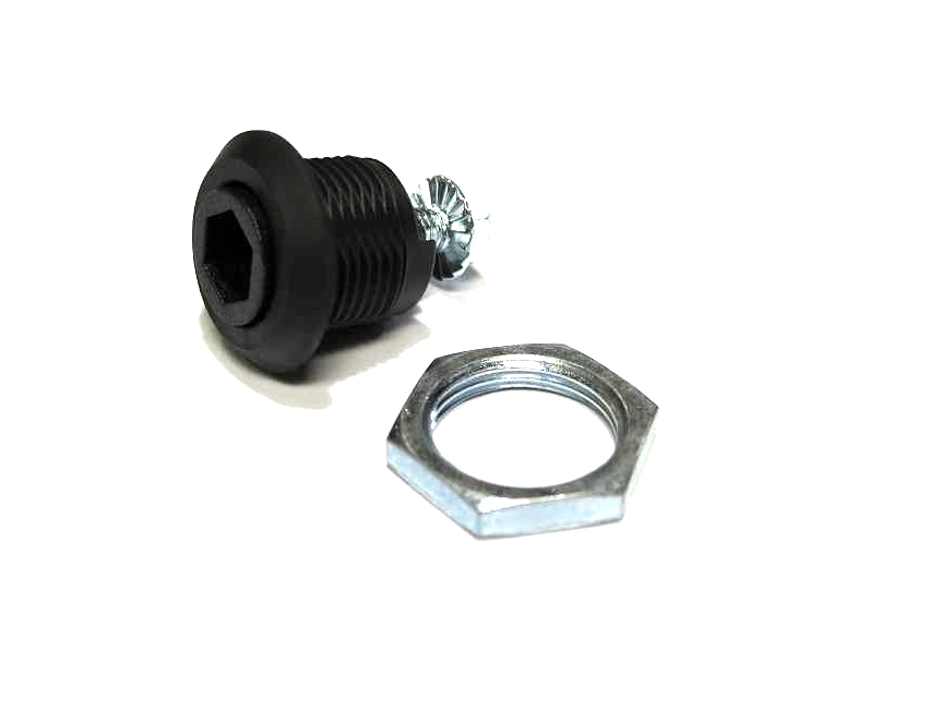 WINDHAGER DREHRIEGEL VORTueR VW, BW2, BW2 Drehriegel mit Innensechskant SW10 VAE, 012256