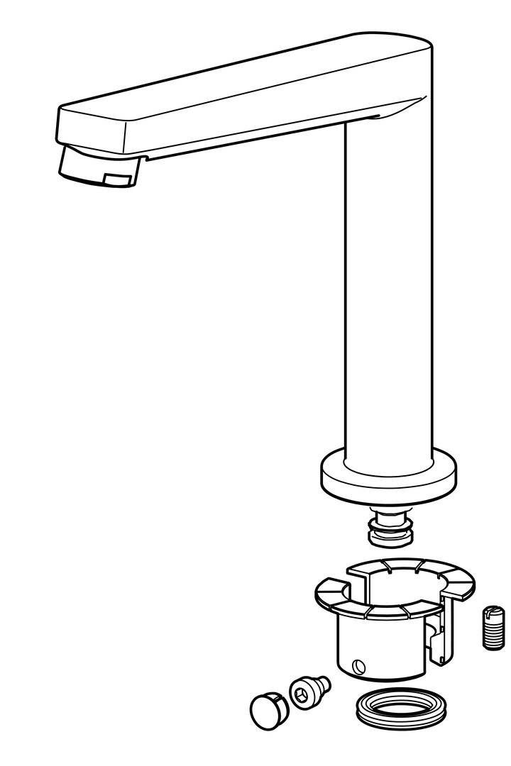 Hansa Auslauf HANSATWIST 59914204 Ausld. 193 mm chr 59914204 Hansa Auslauf HANSATWIST 59914204 Ausld. 193 mm chr 59914204