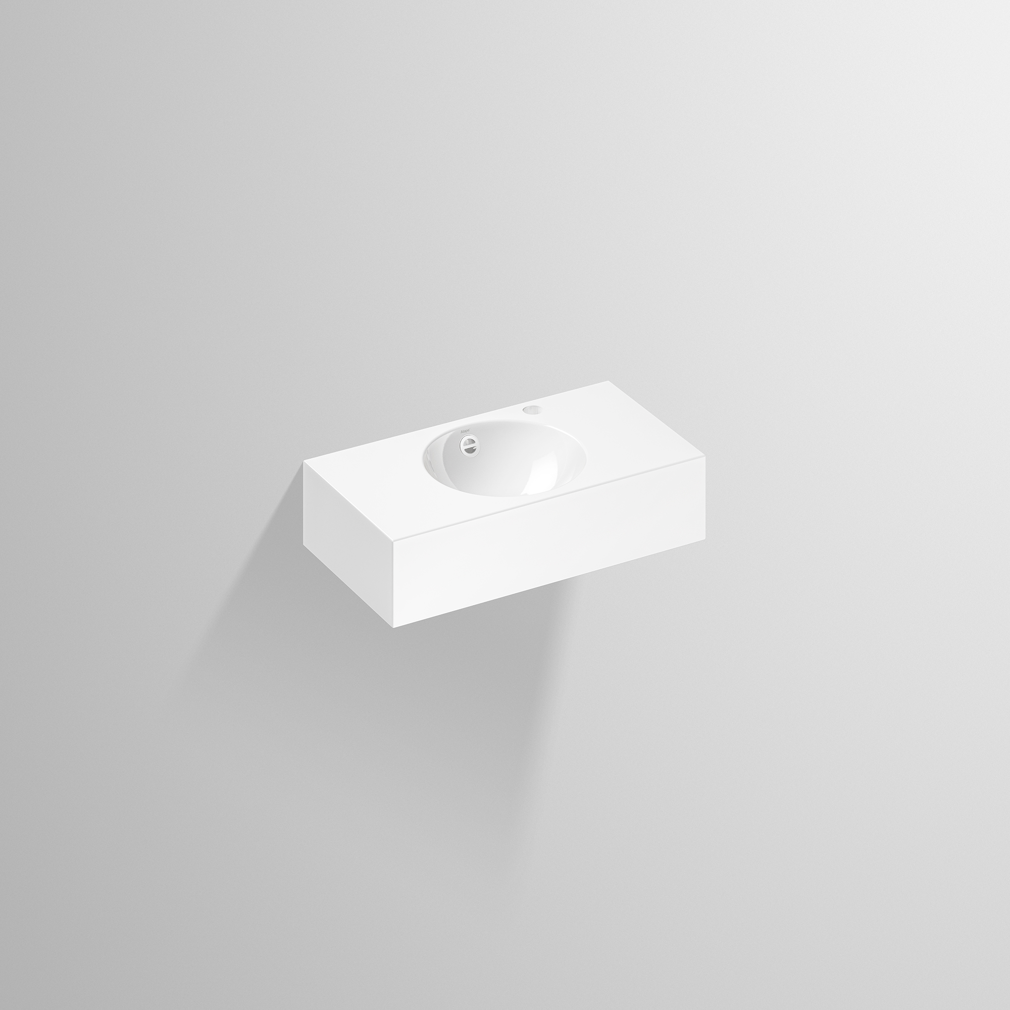 Alape Waschtisch IC600H 4238200 Weiss 4238200000 Alape Waschtisch IC600H 4238200 Weiss 4238200000