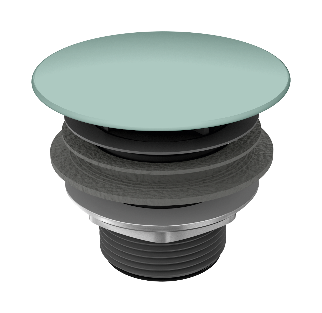 Kaldewei Permanentablaufventil Mod. 3904 mit emaill. Deckel,rund,soft touch 905800000679