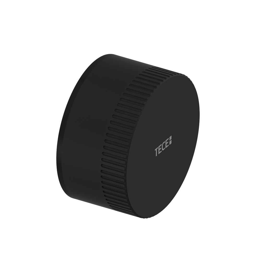 TECE-Dusch-WC Bedienknopf, schwarz matt 9700606