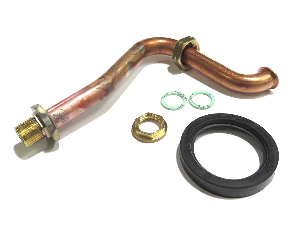 WINDHAGER GASANSCHLUSSROHR MW+ Gasanschlussrohr inkl. Dichtung Siphon A 003412