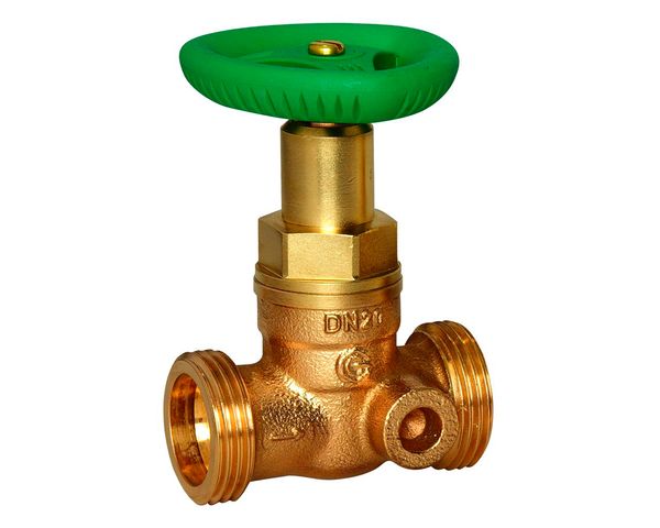 Flamco Rotguss-Kolbenventil DN50 AG-AG einfach Gewindegroesse M1204180