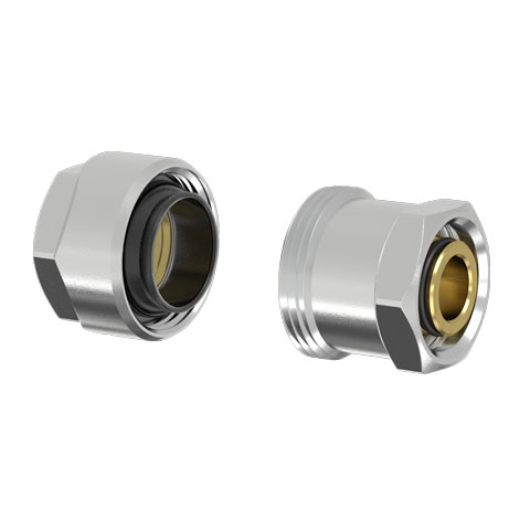 Flamco Schwarzrohradapter Plus DVGW f. Rohr 1/2" x G3/4i fuer Eurokonus F13065 Flamco Schwarzrohradapter Plus DVGW f. Rohr 1/2" x G3/4i fuer Eurokonus F13065