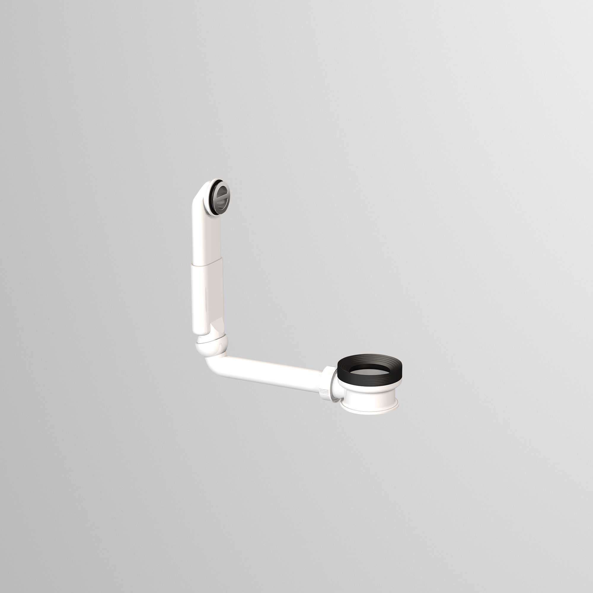 Alape ueberlaufgarnitur B1 9500280 Weiss 9500280000