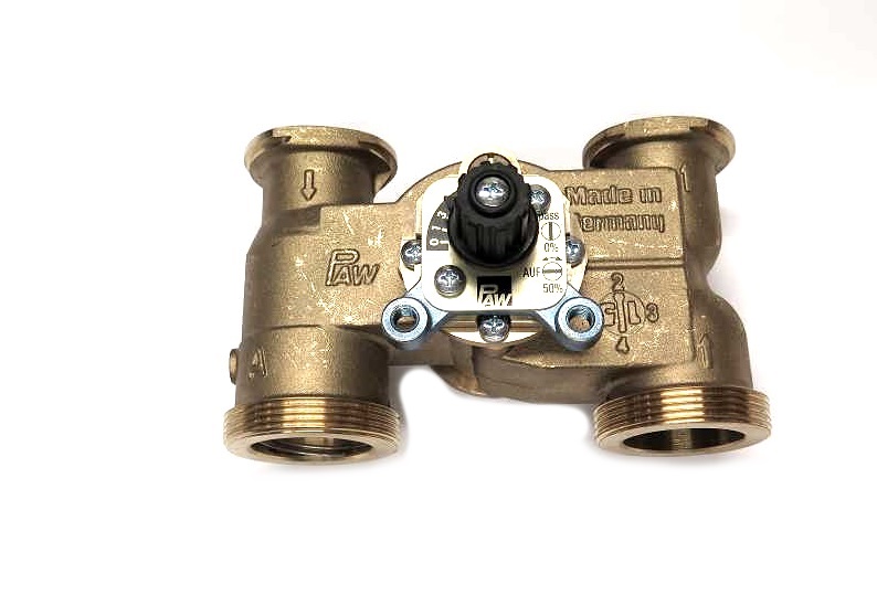 WINDHAGER Mischer 3-Wege-H DN32 BYPASS S 3-Wege-H-Mischer DN32 m. Bypass 0-50% f 012084