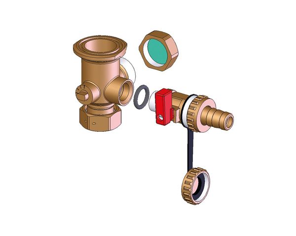 Flamco Kugelhahn fuer 1 1/2" ueberwurfmutter fuer Solar M ME-20680.8 Flamco Kugelhahn fuer 1 1/2" ueberwurfmutter fuer Solar M ME-20680.8