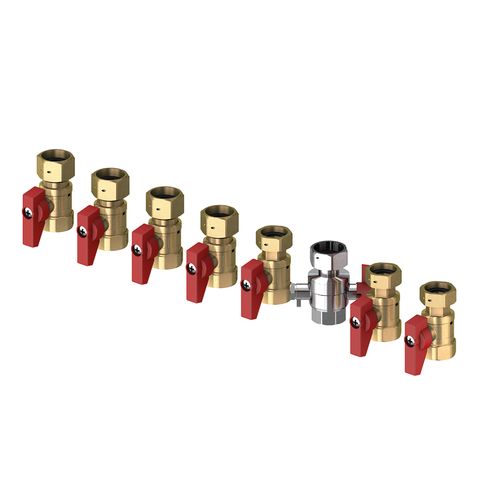 Flamco Absperrkugelhahn-Set Durchgang 8 X Dn20 M10252.33 Flamco Absperrkugelhahn-Set Durchgang 8 X Dn20 M10252.33