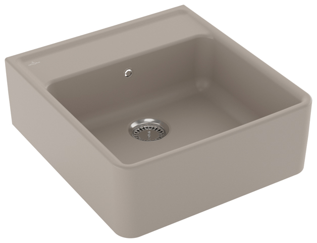 Villeroy Boch Spuelstein 632061 595x630mm re-eckig Almond cplus 632061AM Villeroy Boch Spuelstein 632061 595x630mm re-eckig Almond cplus 632061AM