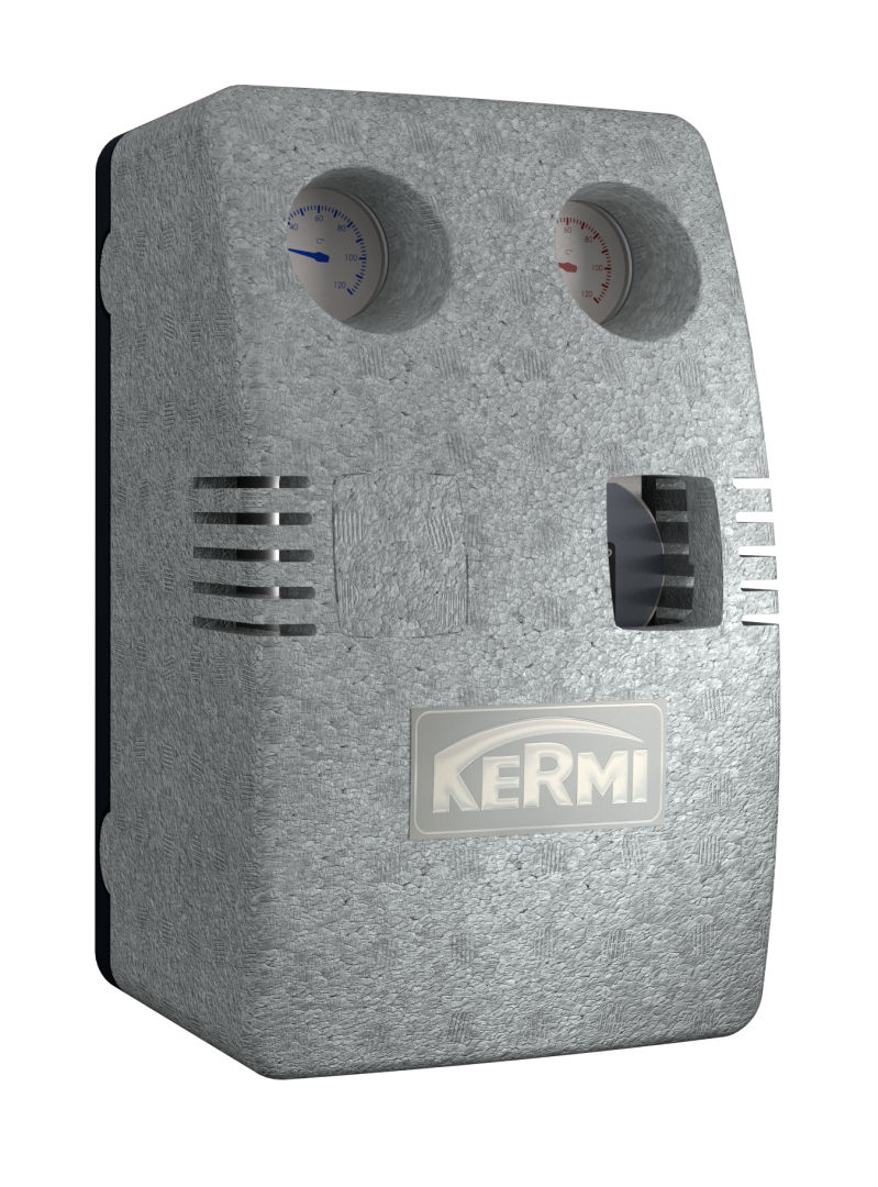 Kermi Heizkreis gemischt, 6m mit Daemmung fuer Wandmontage W40573