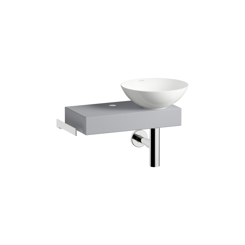 Laufen Pack PICCOLO NOVO 555x320x400 WT-Schale li +Plt m.Zub. 1Hl. o.uel. Nord H561PN37101111