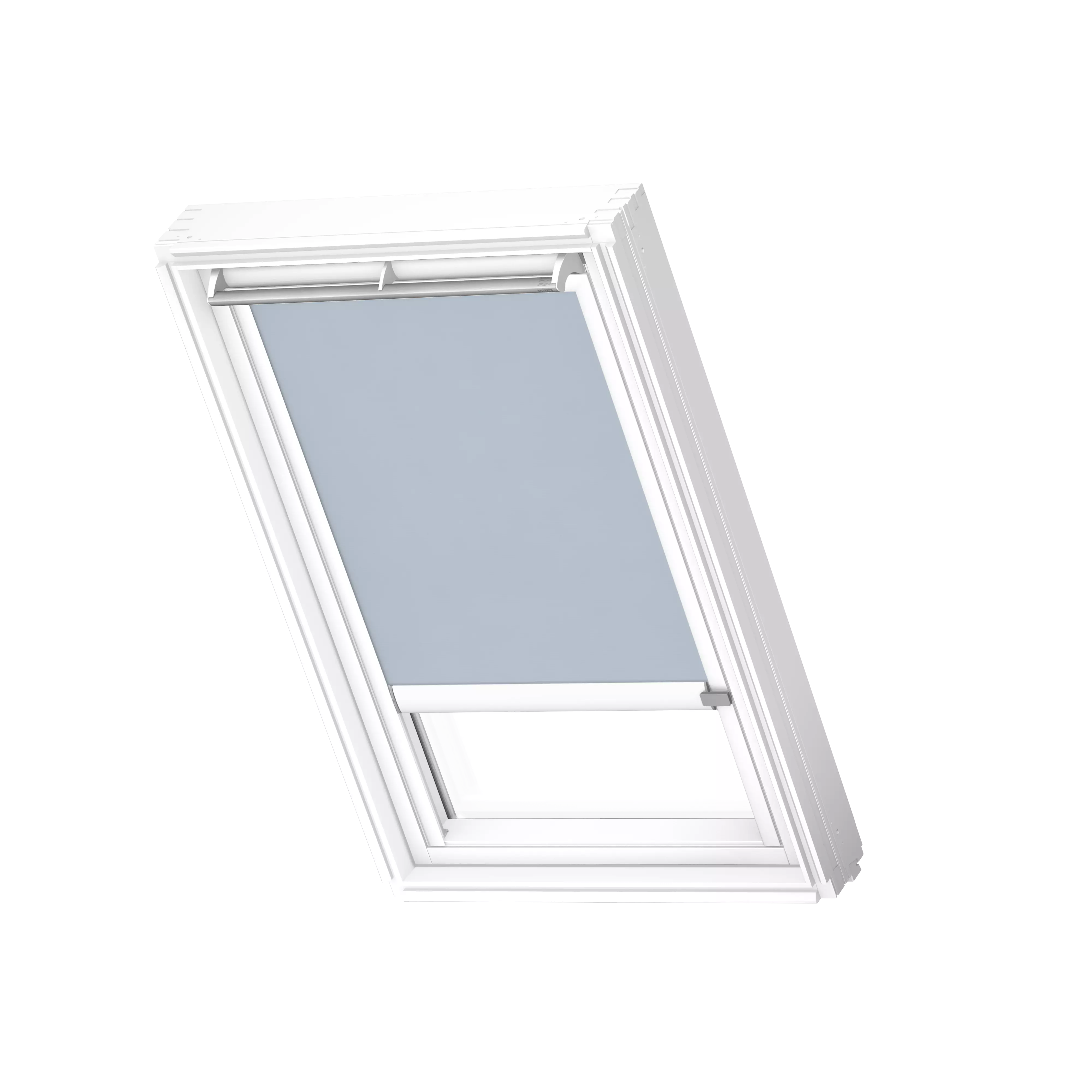 VELUX Sichtschutz-Rollo elektro Himmelblau, weisse Schiene, Premium RML S08 4166KWL VELUX Sichtschutz-Rollo elektro Himmelblau, weisse Schiene, Premium RML S08 4166KWL
