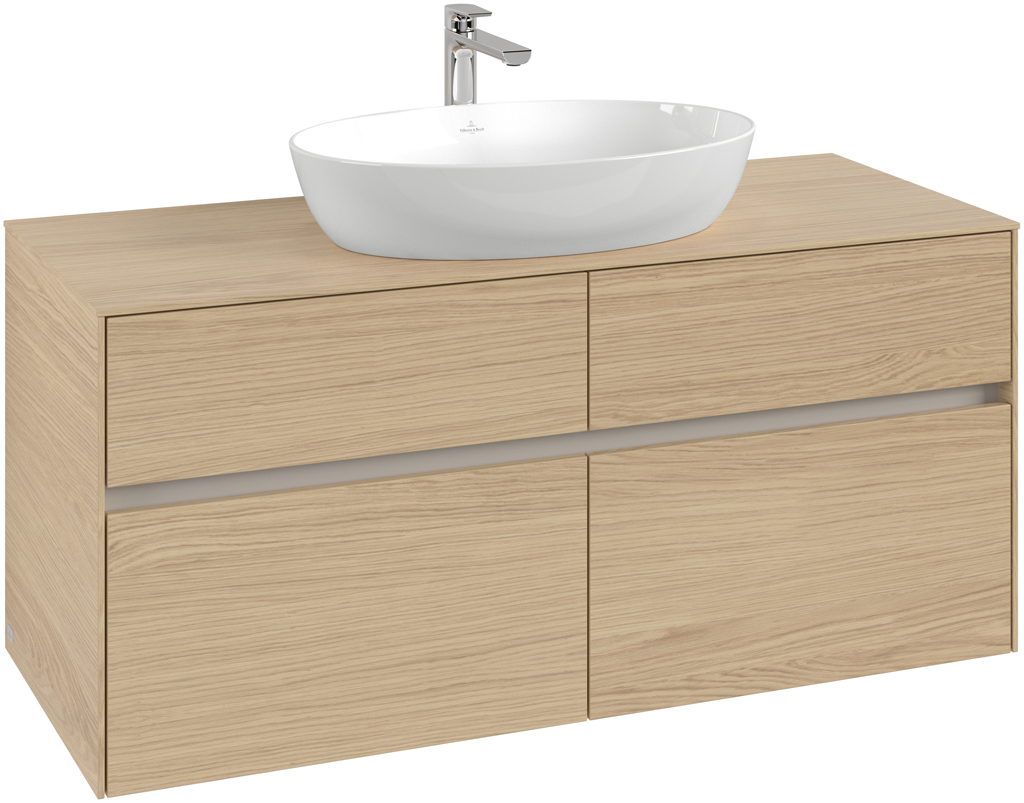 CHIC Set 120 cm mit Lichtspiegel Arizona Oak SCHI02VHR1