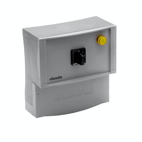 Kampmann 2-Stufen-Drehstromschalter 10 A Typ 30051 m. Raumthermostatanschluss 196000030051 Kampmann 2-Stufen-Drehstromschalter 10 A Typ 30051 m. Raumthermostatanschluss 196000030051