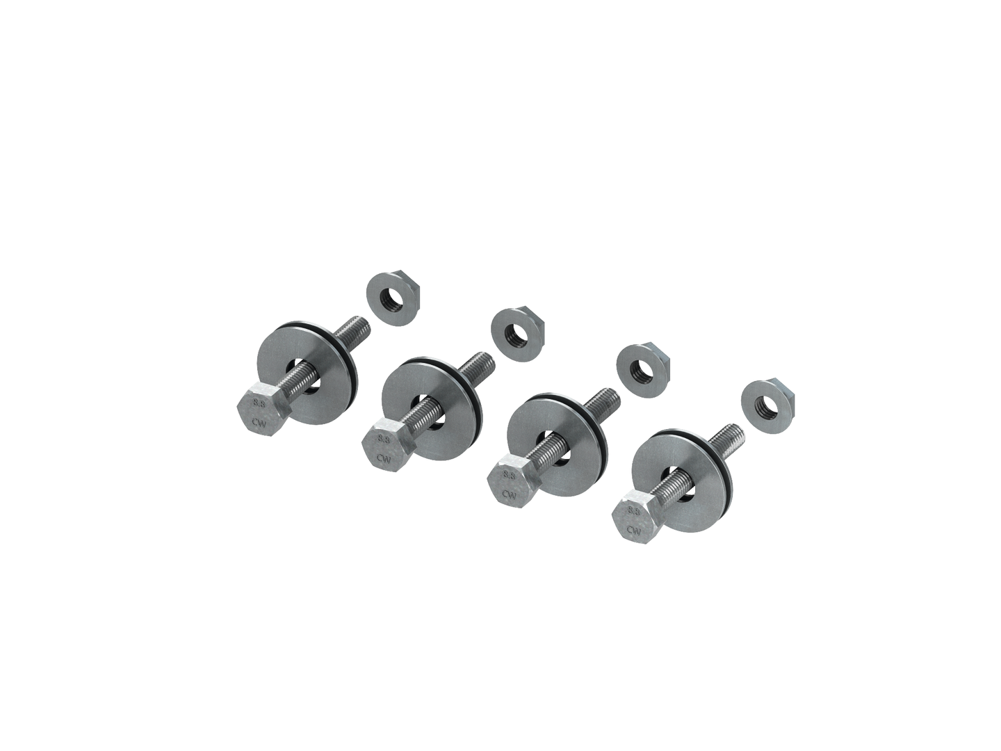 TECE-Befestigungssatz fuer UA-Profilwaende 9380006