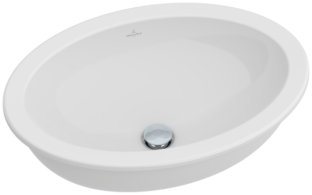 Villeroy Boch UnterbauWaschtisch Loop+Friends 560x375mm ov o. ueL. Aussenseite glasiert we Alpin c+ 616131R1 Villeroy Boch UnterbauWaschtisch Loop+Friends 560x375mm ov o. ueL. Aussenseite glasiert we Alpin c+ 616131R1