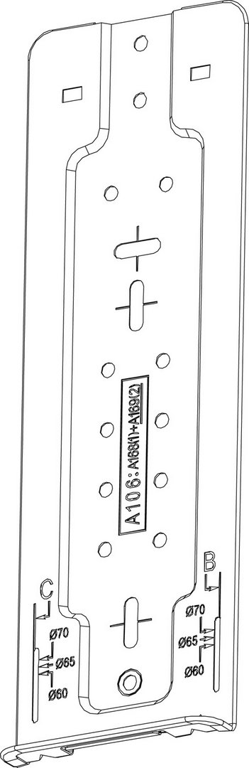 BOSCH Ersatzteil TTNR: 8750501902 Halterung BOSCH Ersatzteil TTNR: 8750501902 Halterung