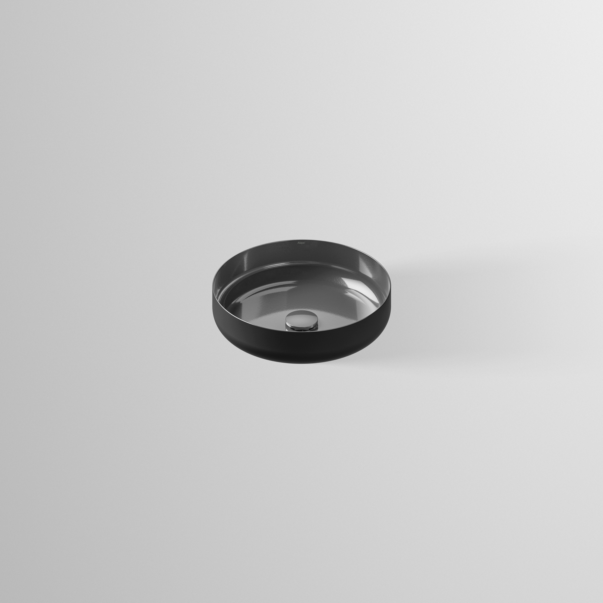 Alape Aufsatzbecken SO400.1 3509000 Dark Iron 3509000190