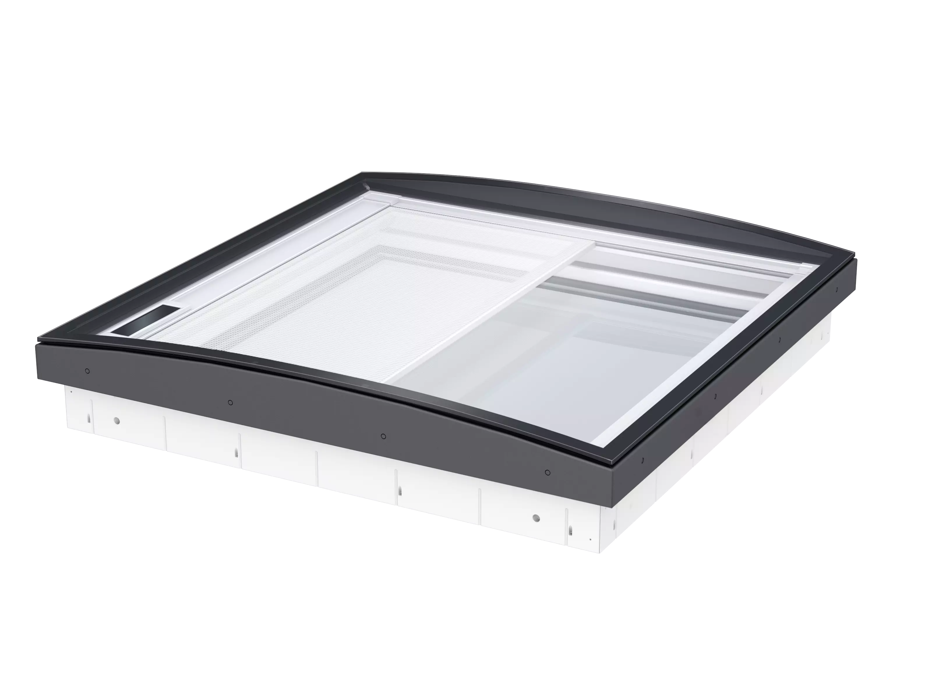 VELUX Hitzeschutz-Markise fuer CFU/CVU,weiss transp., Solar MSU 060060 5070WL