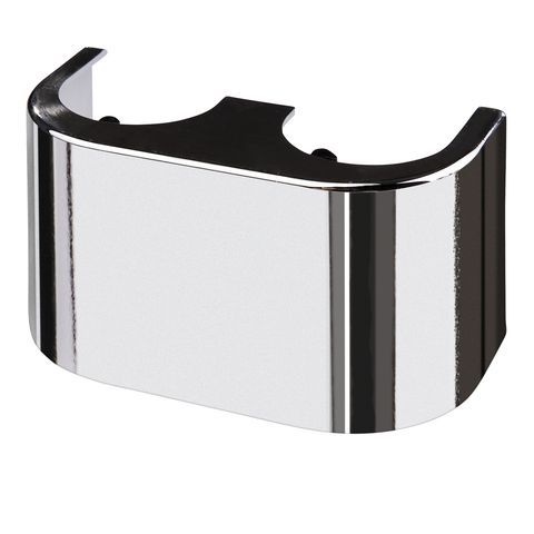 Flamco Designverkleidung Hahnblock Durchg. Kunststoff verchr. F10095