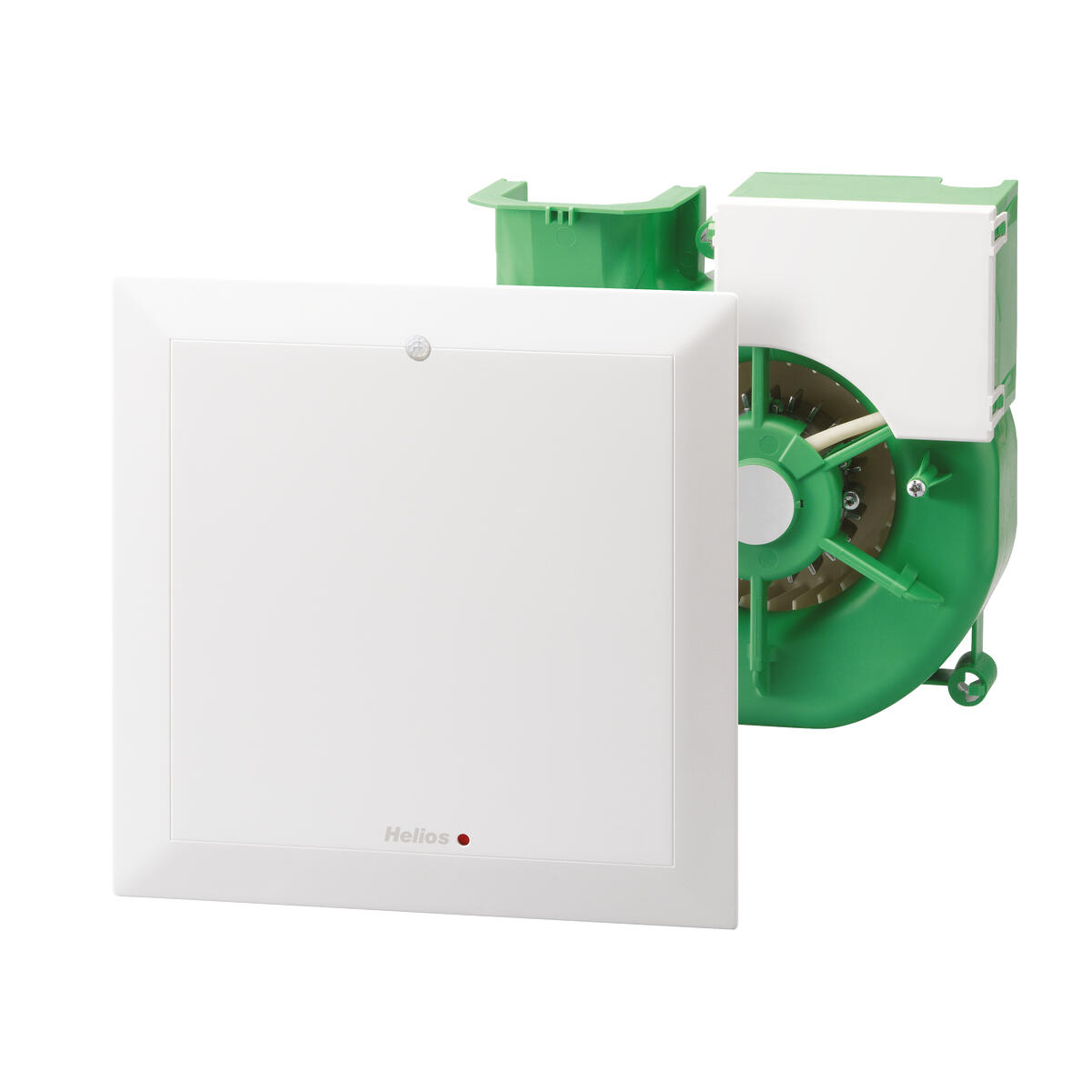 Helios ELS NFC P Vent.einsatz m. Fassade 7,5-100 m3/h Praesenzmeld Timer Intervall 40763