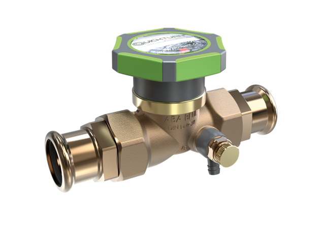 ABA System-Kolbenventil Sanha, RG, DN 50 54 mm, m. Entl. 71471.054.2 ABA System-Kolbenventil Sanha, RG, DN 50 54 mm, m. Entl. 71471.054.2