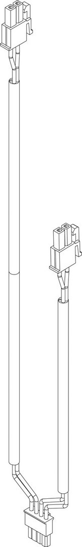 BOSCH Ersatzteil TTNR: 8738805142 Verb.L. Vor/Rueckl. f. 2000/3450 everp