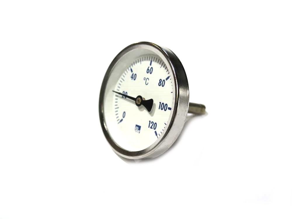 WINDHAGER THERMOMETER BLAU 120? Zeigerthermometer 0-120?C blau 012054