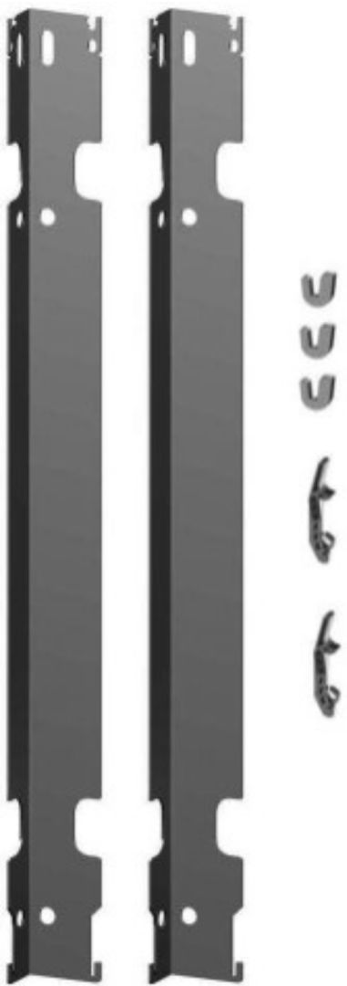 Kermi Wandkonsolen-Set lang fuer Verteo BH 1600 mm, weiss ZB02610001