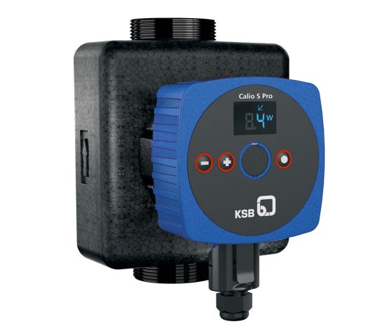 KSB Heizungspumpe Calio S Pro 15-40-130 G1", 10bar, 1ph 230V, geregelt, V3.0 29134987