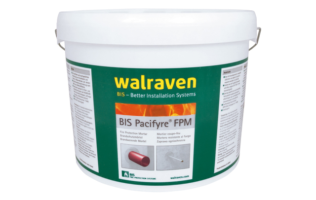 Walraven Brandschutzmoertel Pacifyre FPM Moertelpulver (A1 bzw. MG III) 15 kg 2180015300