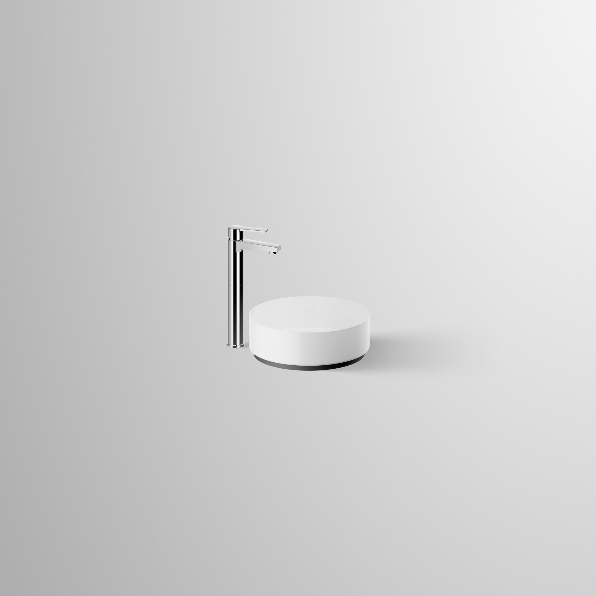 Alape SET.AB.KE325 0633001 Weiss, Armatur chrom 0633001000