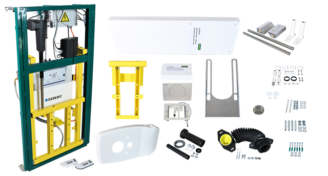 Walraven Vorwandelement Vario WC Care 30 30cm elektr. Ablauf senkr. f. HEWI-Arml. 0353225 Walraven Vorwandelement Vario WC Care 30 30cm elektr. Ablauf senkr. f. HEWI-Arml. 0353225