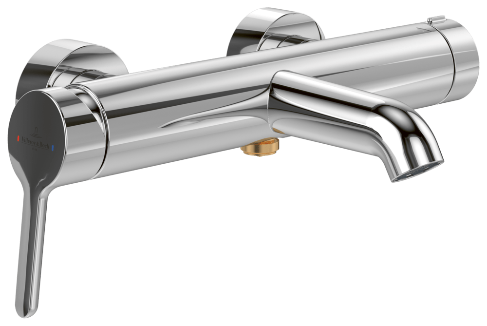 Villeroy Boch Einhebel-Badewannenarmatur Skyla Rund Chrom TVS11600300061 Villeroy Boch Einhebel-Badewannenarmatur Skyla Rund Chrom TVS11600300061