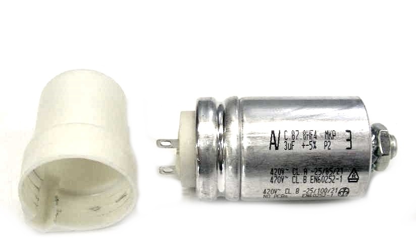 WINDHAGER KONDENSATOR 3?F OKB Kondensator 3?F AEG Motor OKB, JWB 010465