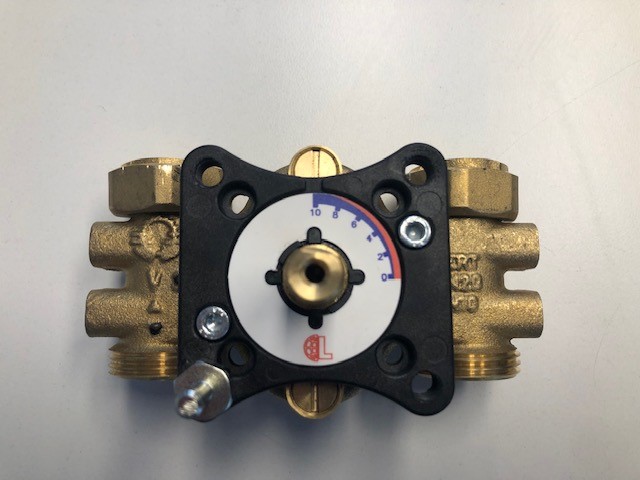 WINDHAGER Dreiwege-Regelventil fuer 2-fac Dreiwege-Regelventil fuer 2-fach und 3-fa 012322