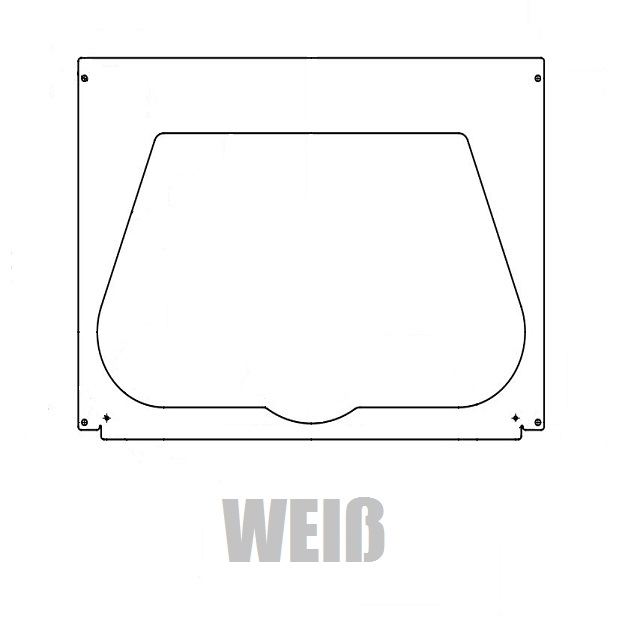 WINDHAGER ABDECK.OBEN WE.BE XW Abdeckung oben XW WZS, MWP WZS 045823