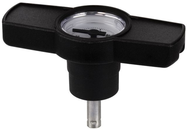 Flamco Knebelgriff m. Thermometer DN20-50 Kunststoff, Metall schwarz F10197