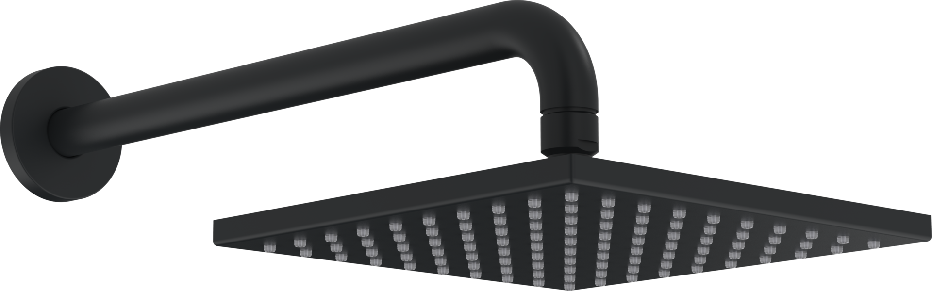 Hansa Kopfbr. HANSAVIVA 4426 200x200mm Ausld. 357mm DN15 Matt-Schwarz 1-strahl 4426024033 Hansa Kopfbr. HANSAVIVA 4426 200x200mm Ausld. 357mm DN15 Matt-Schwarz 1-strahl 4426024033