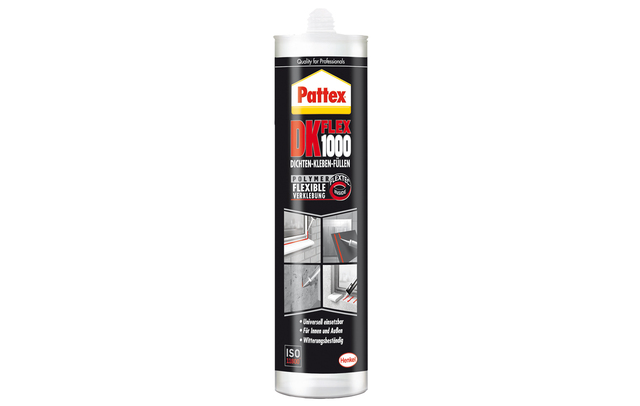 Walraven Dichtstoff Pattex DK Flex 1000 zum Kleben u. Abdichten weiss 390ml HE-DK001 Walraven Dichtstoff Pattex DK Flex 1000 zum Kleben u. Abdichten weiss 390ml HE-DK001