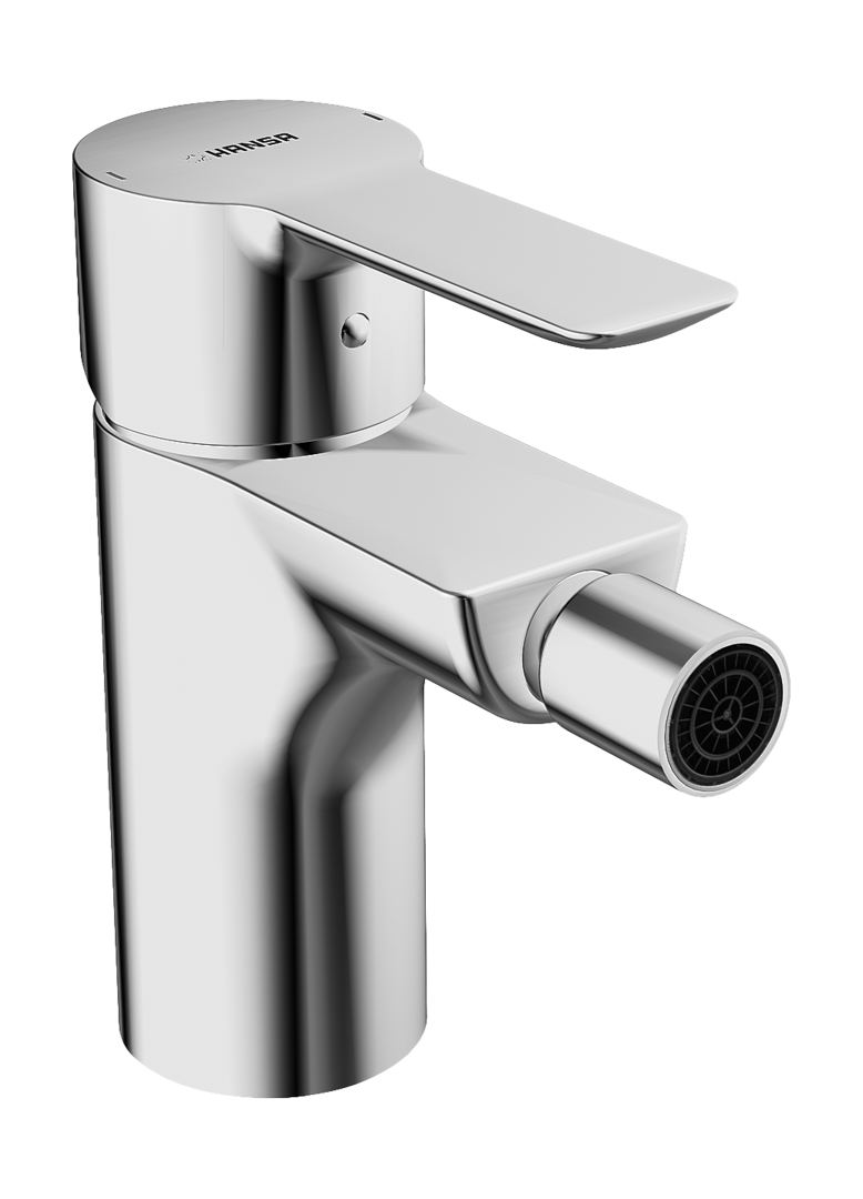 Hansa EHM Bidet-Batt. HANSALIGNA 0606 Zugst.Ablgarn. Ausld. 100 mm DN15 chr 06063203