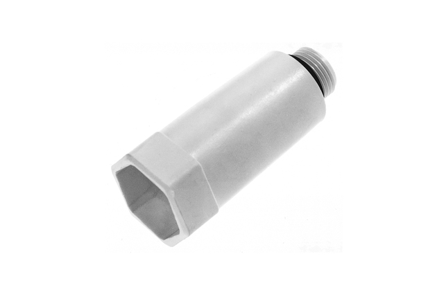 Walraven Baustopfen BISMAT PP 90x33x33 G1/2 Zoll mit Kunststoffgewinde weiss 0692021