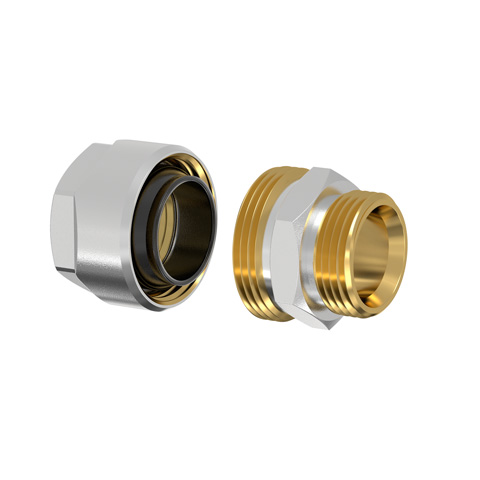 Flamco Schwarzrohradapter Plus DVGW f. Rohr 1/2" x G3/4a Eurokonus F13063 Flamco Schwarzrohradapter Plus DVGW f. Rohr 1/2" x G3/4a Eurokonus F13063